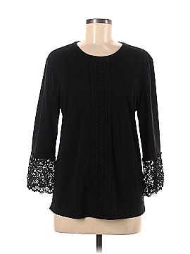 Karl Lagerfeld Paris Long Sleeve Blouse (view 1)