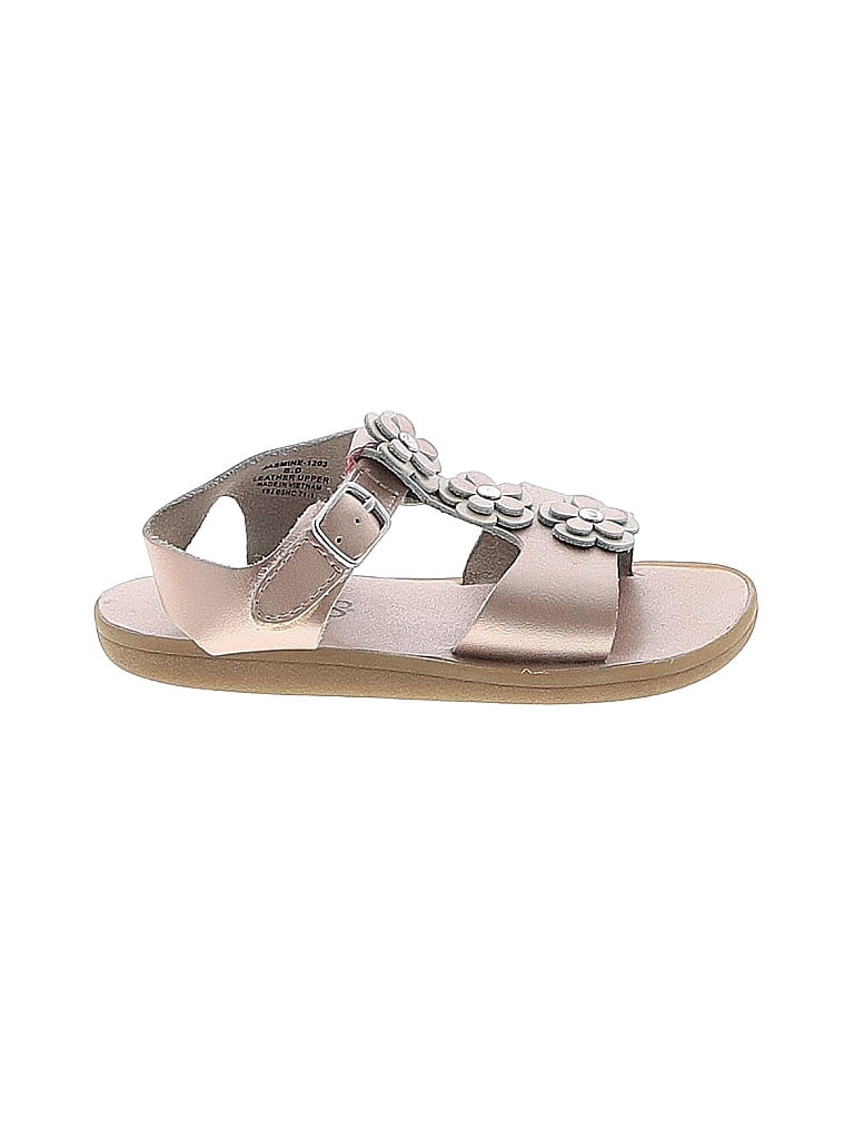 FootMates Solid Silver Sandals Size 8 - 52% off | ThredUp