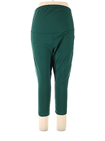 Active by Old Navy Solid Green Leggings Size XL - 42% off