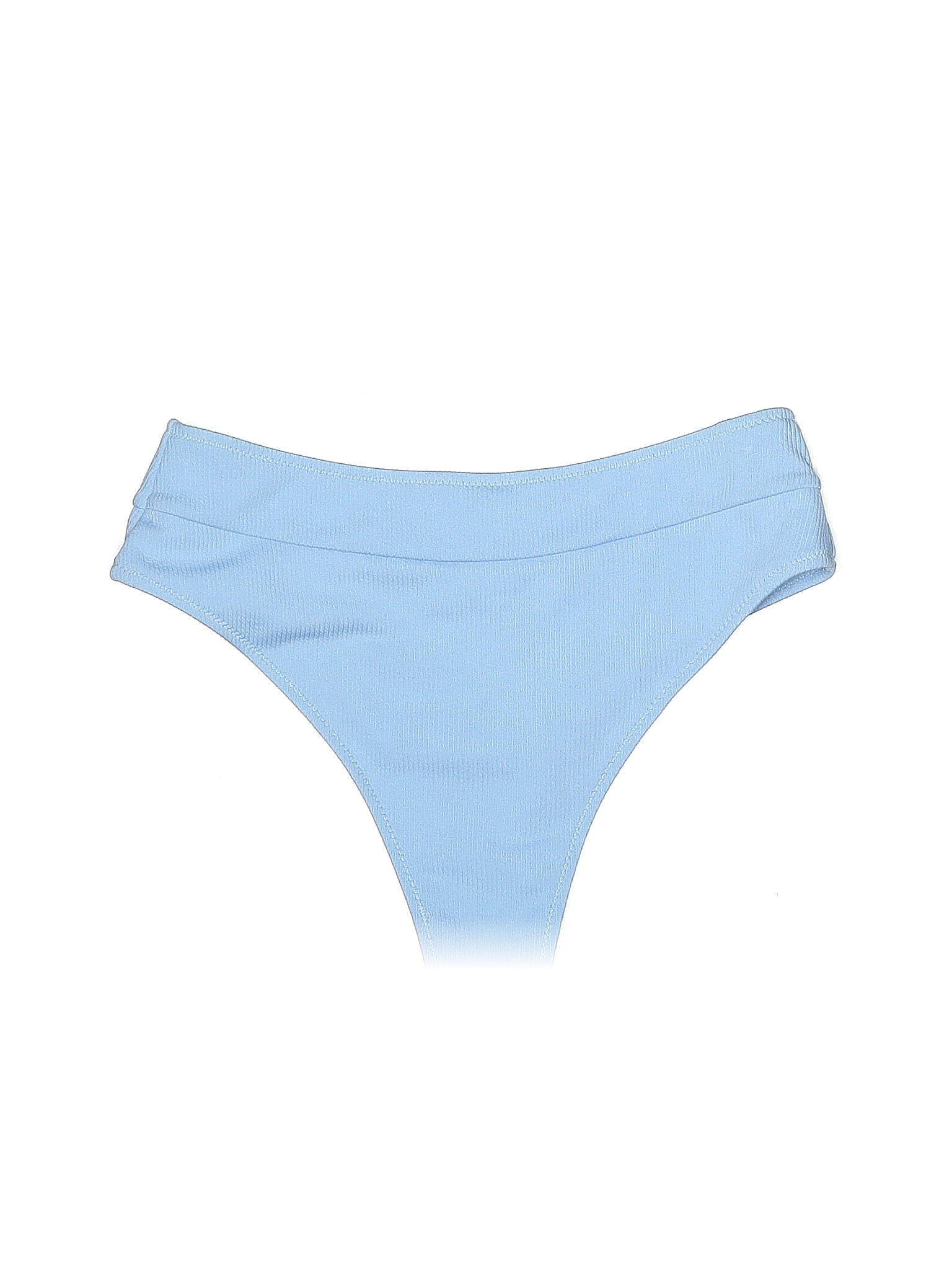 Zaful Solid Blue Swimsuit Bottoms Size M - 52% off