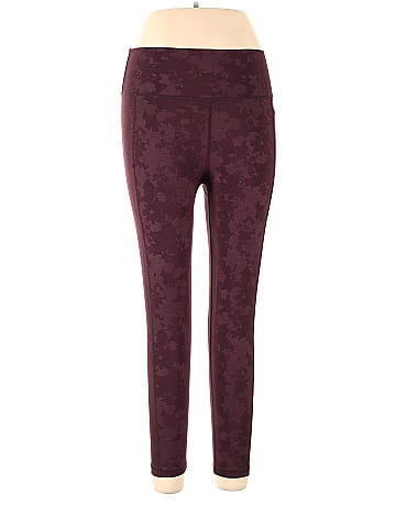 Sweaty Betty Maroon Burgundy Active Pants Size XL - 73% off