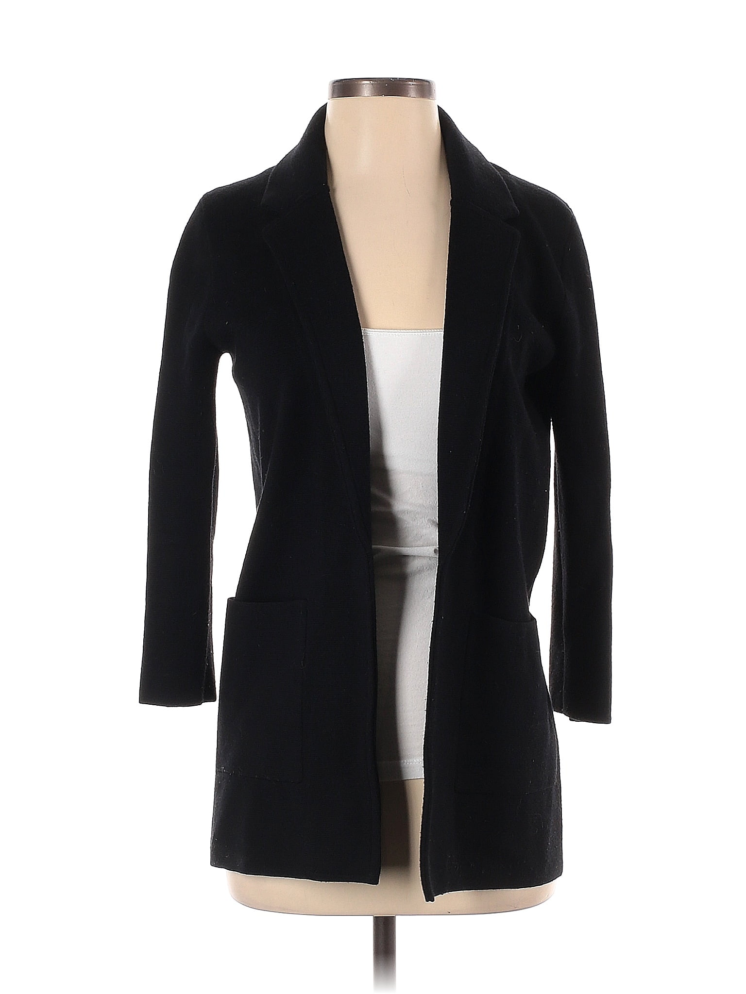 J.Crew Solid Black Blazer Size XXS - 76% off | ThredUp