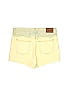 ETRO 100% Cotton Yellow Ivory Margot Dip Dye Cutoff Jean Shorts Size 28 waist - photo 2