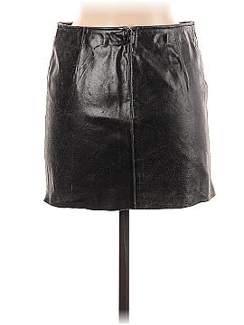 June Leather Skirt (view 2)