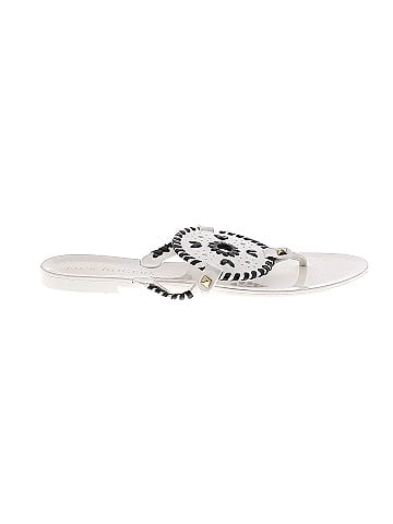 Jack rogers hot sale white sandals