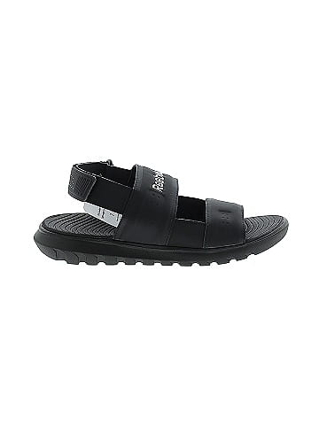 Reebok black cheap sandals