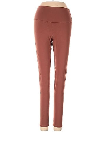 Alo Yoga Solid Brown Active Pants Size XS - 65% off