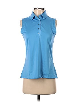 DUNNING Sleeveless Polo (view 1)