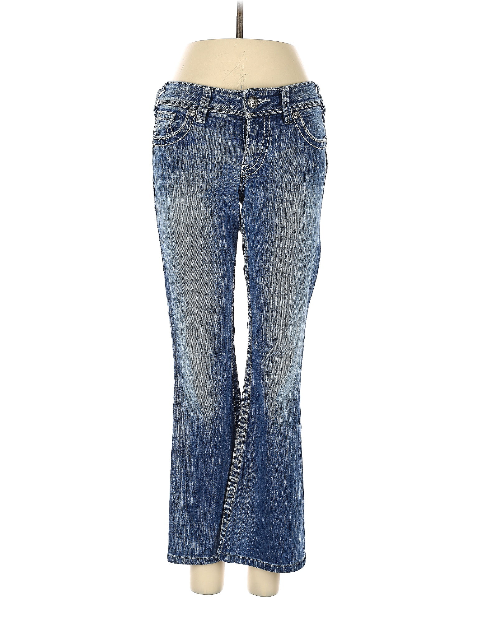 Silver hotsell jeans outlet