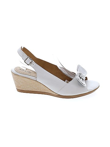 White wedges size on sale 11