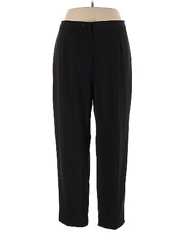 Worthington Solid Black Dress Pants Size 18 (Plus) - 31% off