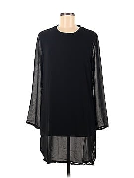 Esmara by Heidi Klum Solid Black Faux Leather Pants Size 6 - 55% off