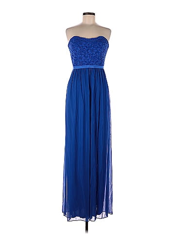 Sapphire Blue Cocktail Dress