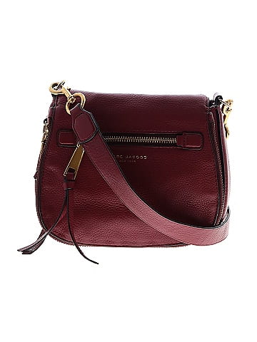 Maroon marc jacobs bag hot sale