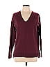 Bobeau Burgundy Pullover Sweater Size L - photo 1