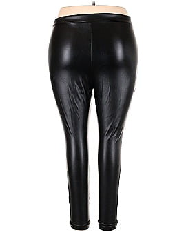 ELOQUII Faux Leather Pants (view 2)