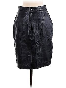 Casual Corner Faux Leather Skirt (view 2)