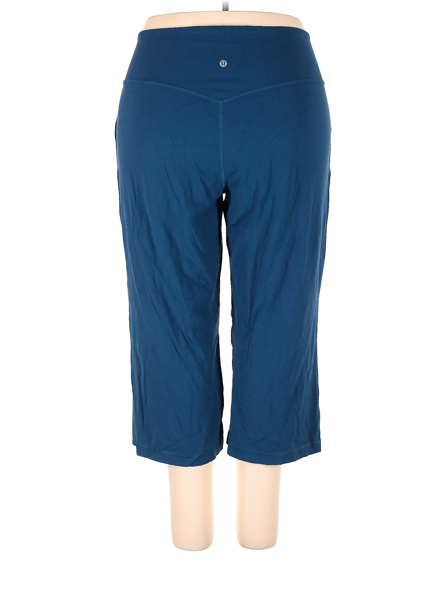 Lululemon Athletica Marled Blue Active Pants Size 20 (Plus) - 63% off