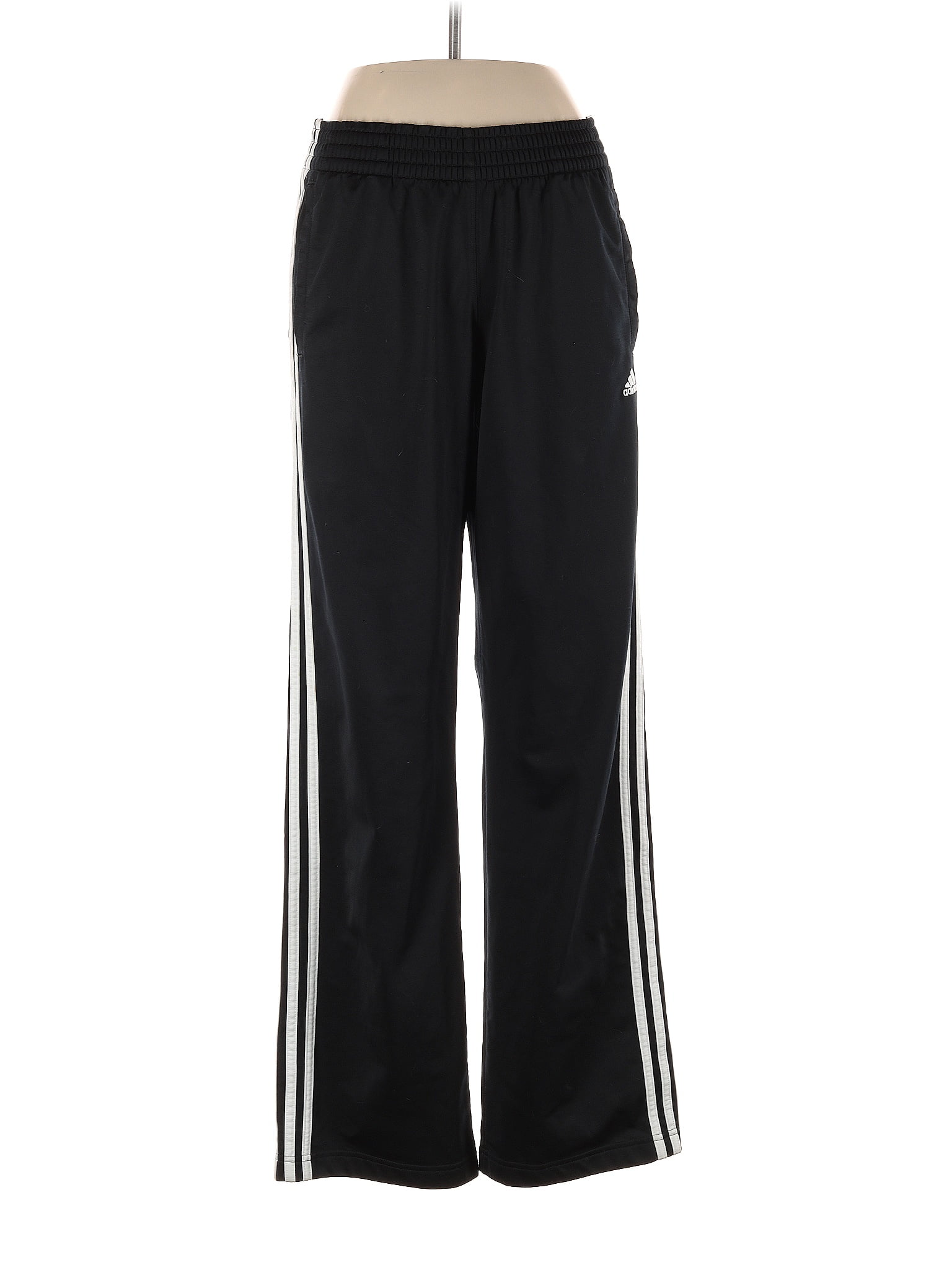 Adidas 100% Polyester Black Active Pants Size XL - 61% off