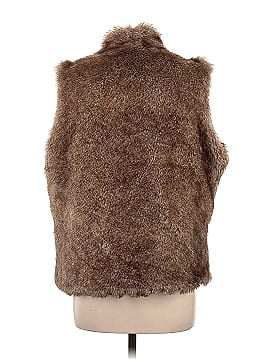 Garnet Hill Faux Fur Vest (view 2)
