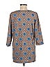 Diane von Furstenberg 100% Polyester Brown 3/4 Sleeve Blouse Size M - photo 2