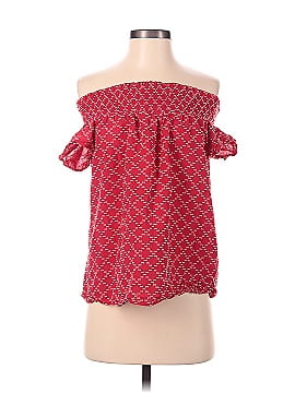 Ann Taylor Short Sleeve Blouse (view 1)