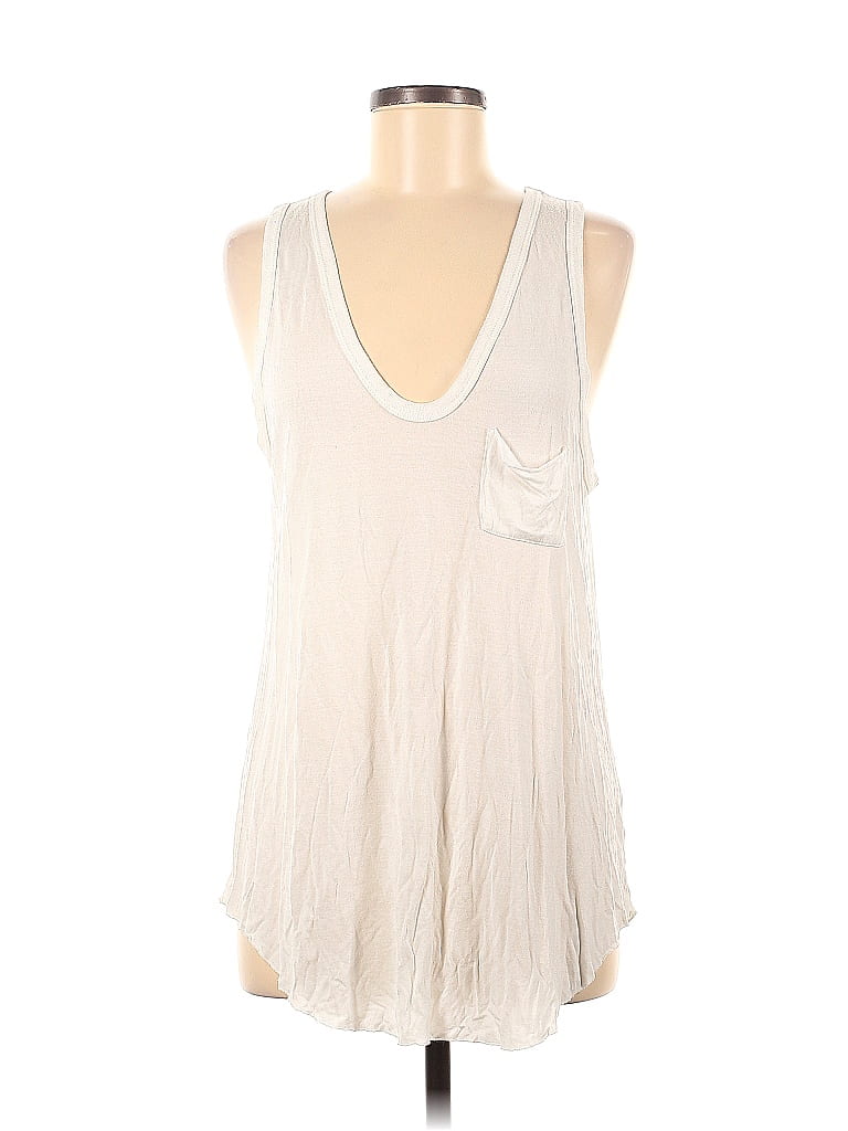 Truly Madly Deeply 100% Modal Ivory Tank Top Size M - photo 1