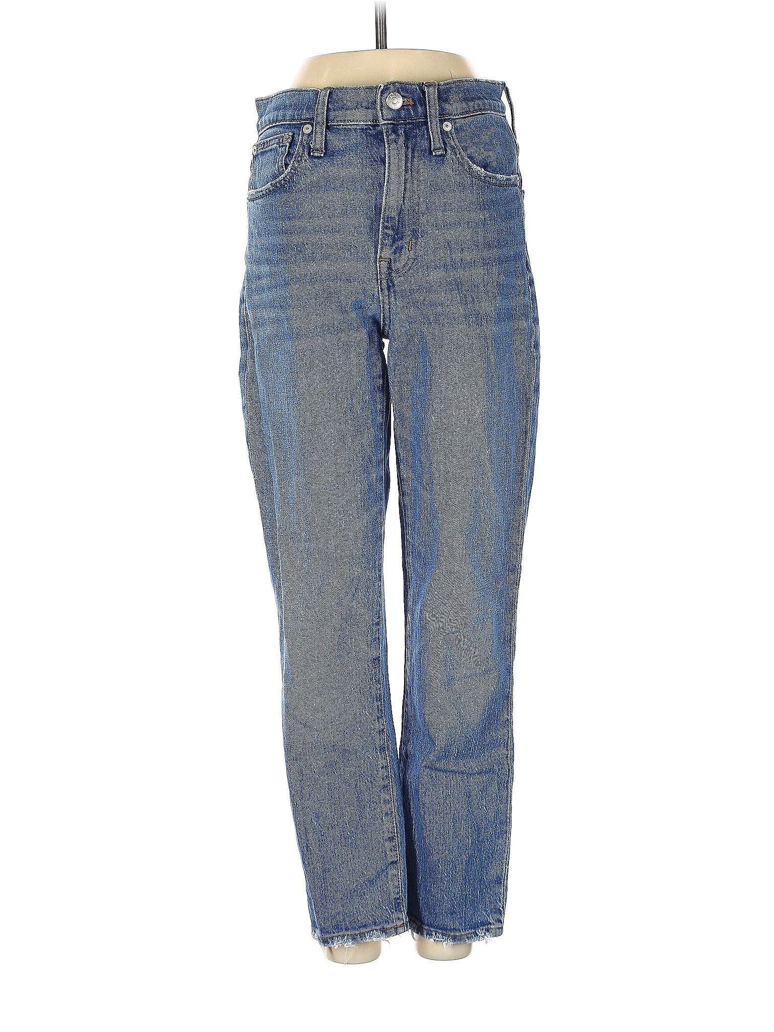 Jean Madewell Taille 24 Délavé Et Déchiré – Coupe Skinny, Pour Juniors, Occasion Très Bon état