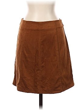 Mi ami Faux Leather Skirt (view 1)