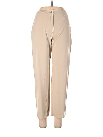 J.Jill Solid Tan Casual Pants Size 2 - 75% off