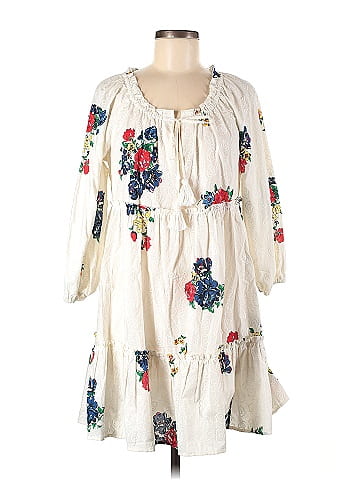 Tory burch boho embroidered dress sale