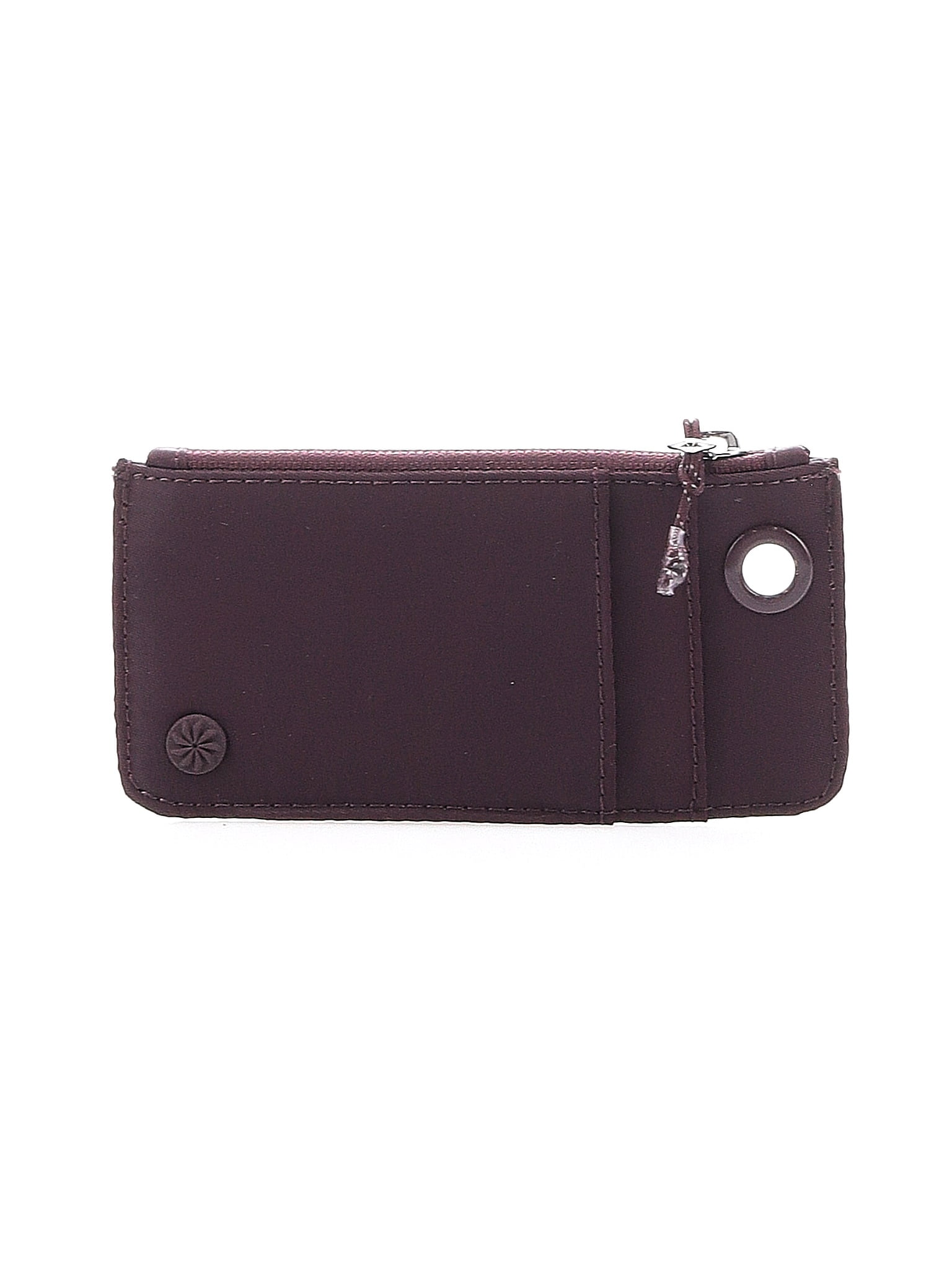 Athleta Solid Purple Burgundy Card Holder One Size 58 off ThredUp