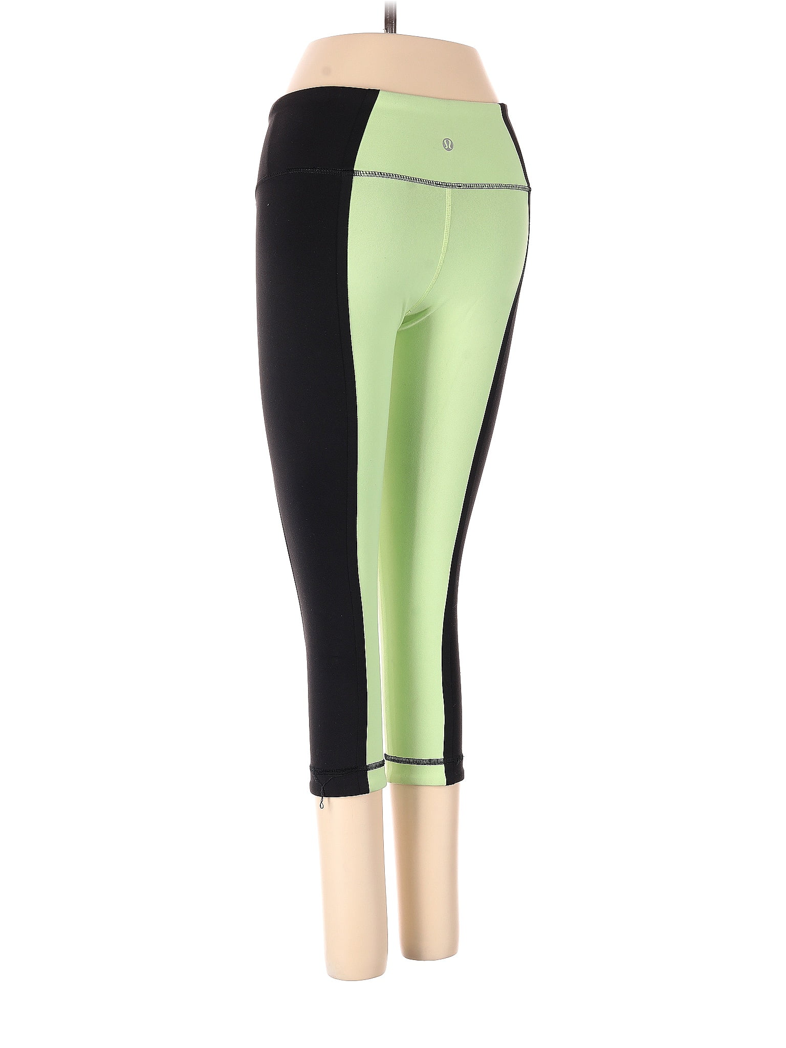 Lululemon Athletica Solid Green Leggings Size 8 - 56% off