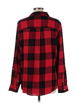 New Directions Long Sleeve Button-Down Shirt (view 2)