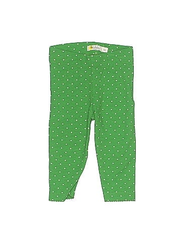 Baby Boden Polka Dots Green Leggings Size 9-12 mo - 44% off