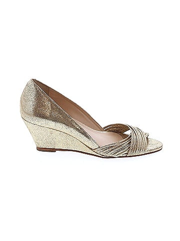 Loeffler randall discount gold wedge