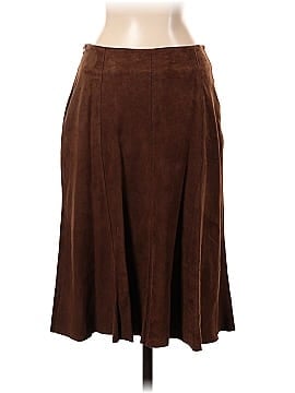 Eileen Fisher Faux Leather Skirt (view 2)