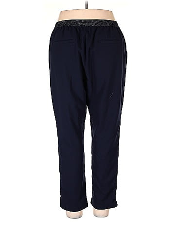 A New Day Solid Navy Blue Casual Pants Size XL - 34% off