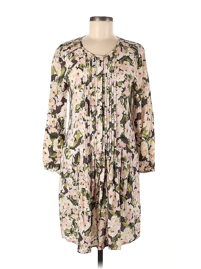 Sundance 100% Rayon Floral Ivory Casual Dress Size M - 77% off | ThredUp