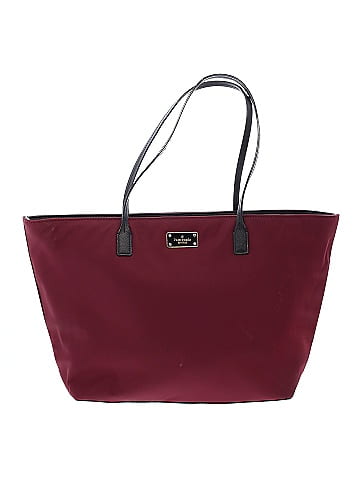 Kate spade maroon discount tote