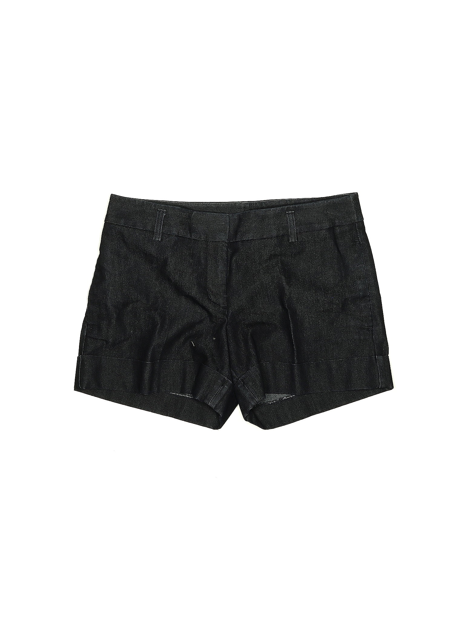 Express Solid Black Blue Shorts Size 4 - 72% off | ThredUp