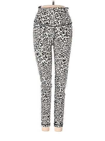 DYI Define Your Inspiration Leopard Print Multi Color Silver Leggings Size  S - 68% off