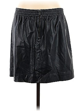 Ann Taylor LOFT Faux Leather Skirt (view 2)