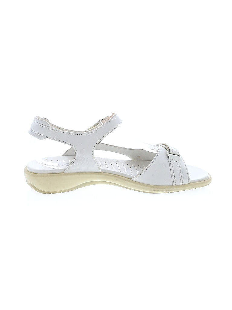 ecco white sandals