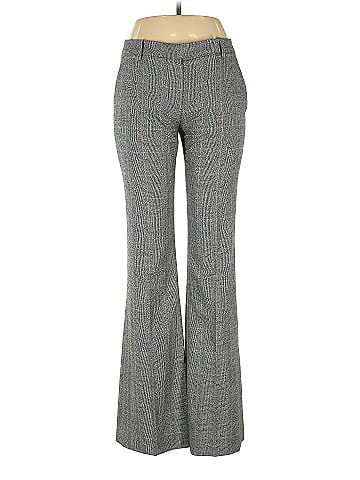 Shop Alexander McQueen Two-Toned Cotton Dress Pants