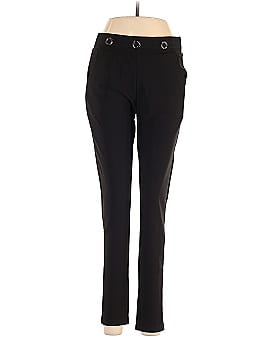Maze Collection Pants Size 1X Black Stretch Legging Mid Rise Back Pockets