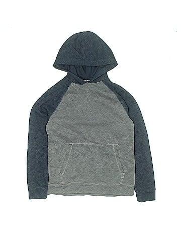 Tek Gear Color Block Marled Gray Pullover Hoodie Size 10 - 12 - 51% off
