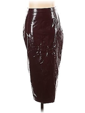 I SAW IT FIRST. Faux Leather Skirt (view 1)