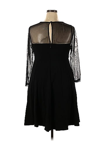 Black cocktail shop dress size 18