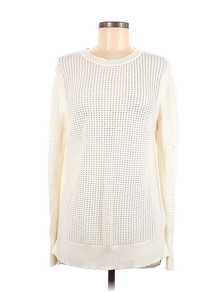 Pull Princess Vera Wang Snowflake Hi-Low - Gris/Ivoire - Taille S - Neuf Sans étiquettes